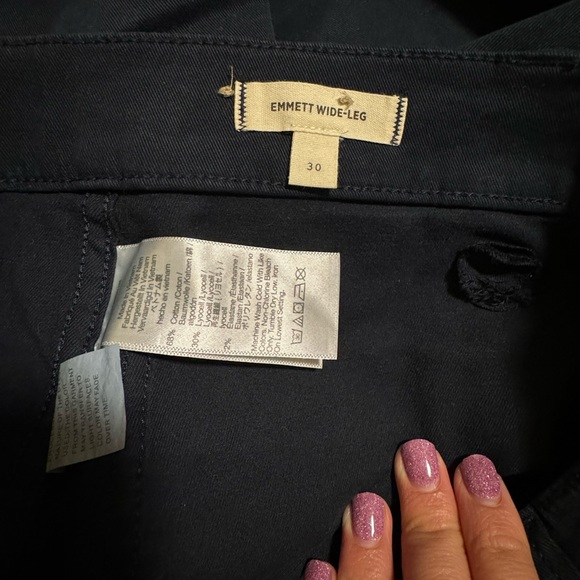 Madewell Emmett Wide leg pants Welt pocket Edition - Picture 11 of 11